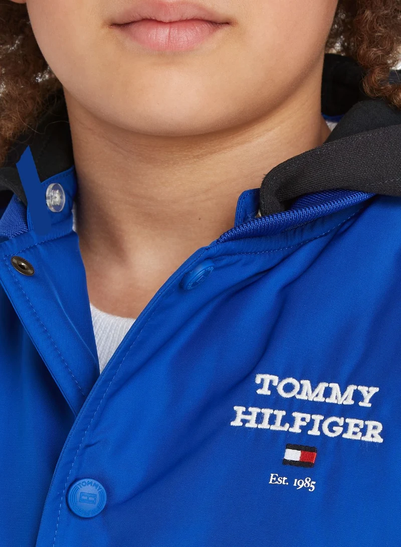 TOMMY HILFIGER Youth Logo Bomber Jacket