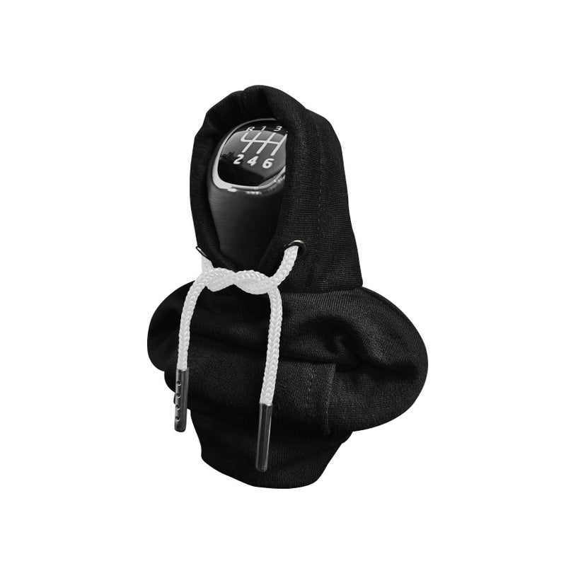Kutyun Gear Shift Hoodie Universal Car Shift Knob Cover Automotive Interior Cute Gadgets Car Accessories and Decorations Mini Hoodie for Car Shifter - Image 3