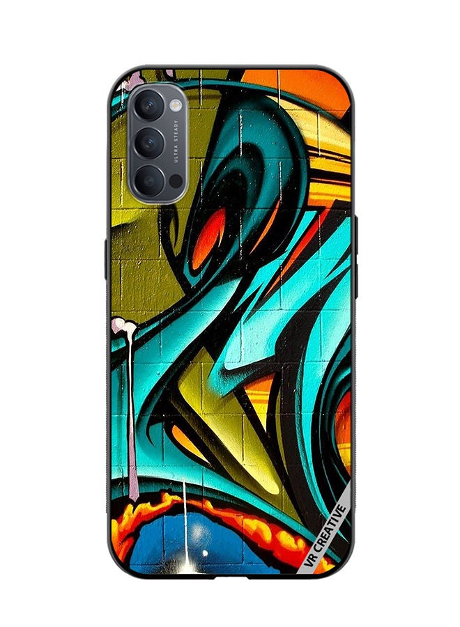 VR CREATIVE Protective Case Cover For Oppo Reno4 Pro 5G Design Multicolour - Image 1
