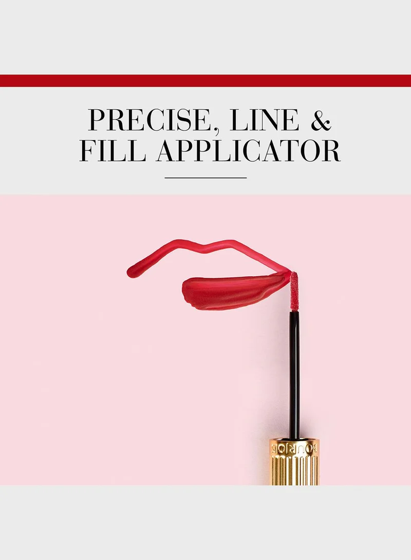 BOURJOIS PARIS Rouge Velvet Ink Matte Liquid Lipstick 08 Coquelic