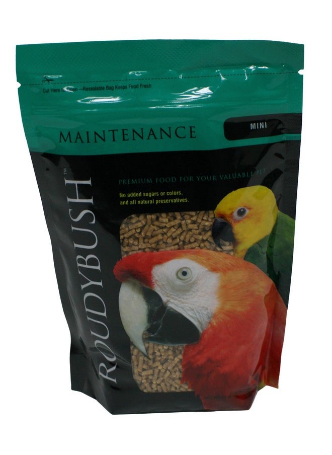 ROUDYBUSH Daily Maintenance Bird Food, Mini, 22Ounce (Pack May Vary) 
