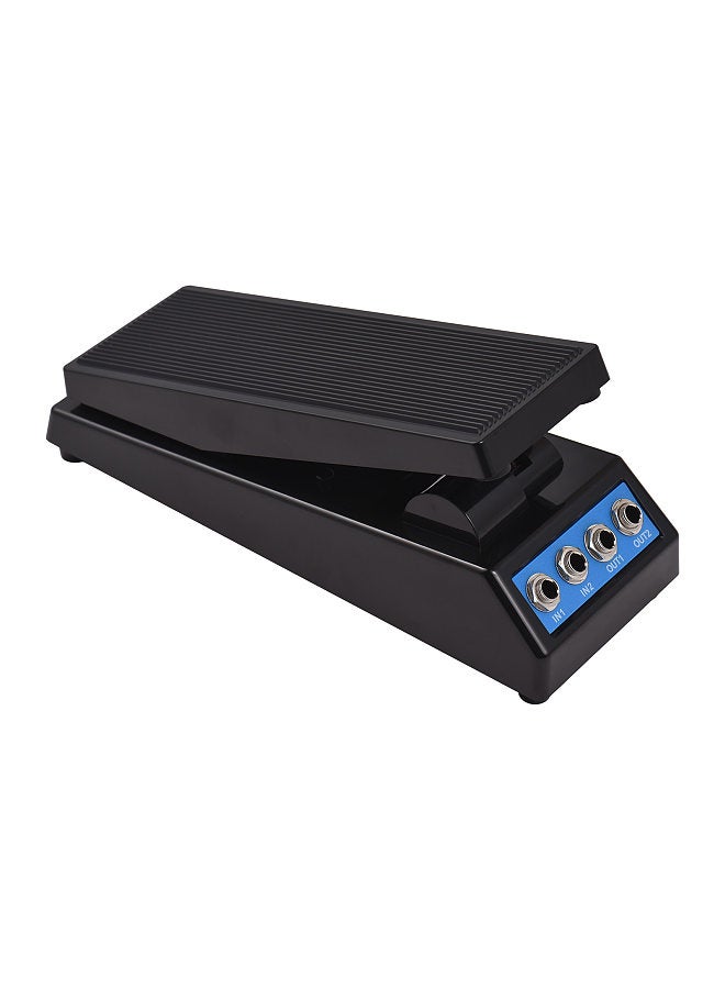 Generic Guitar Pedal Professional Guitar Volume Pedal Volume Adjustment Mono/Dual Channel 6.35mm Input/Output Anti-slip Guitar Pedal  - Image 1