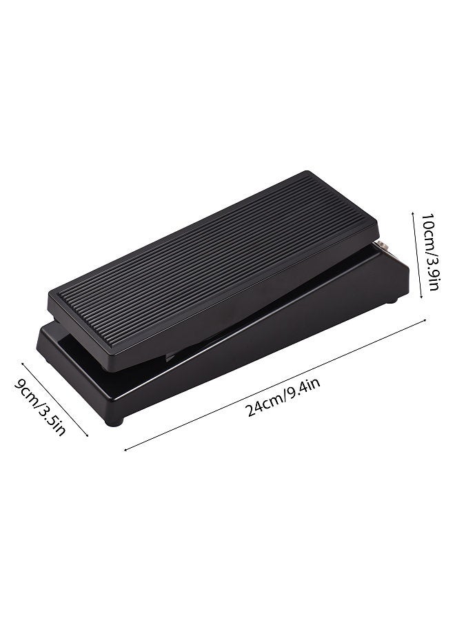 Generic Guitar Pedal Professional Guitar Volume Pedal Volume Adjustment Mono/Dual Channel 6.35mm Input/Output Anti-slip Guitar Pedal  - Image 5
