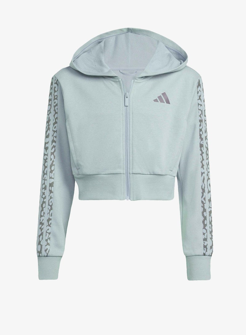 Adidas Youth Seasonals Animal Full Zip Hoodie - Image 5