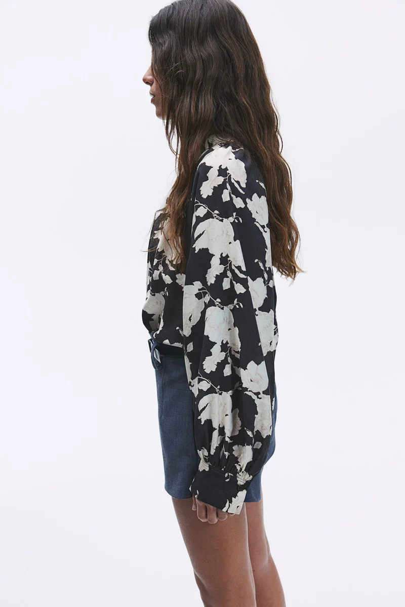اتش اند ام Oversized blouse