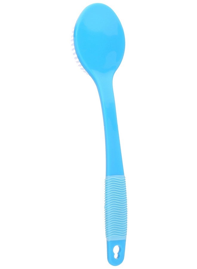 Ecotools Body Benefits Natural Bristle Bath And Shower Back Brush With Long Rubber Grip Handle; For Improved Circulation And A Smoother Healthier Look; Self Care Through Skin Care - Image 2
