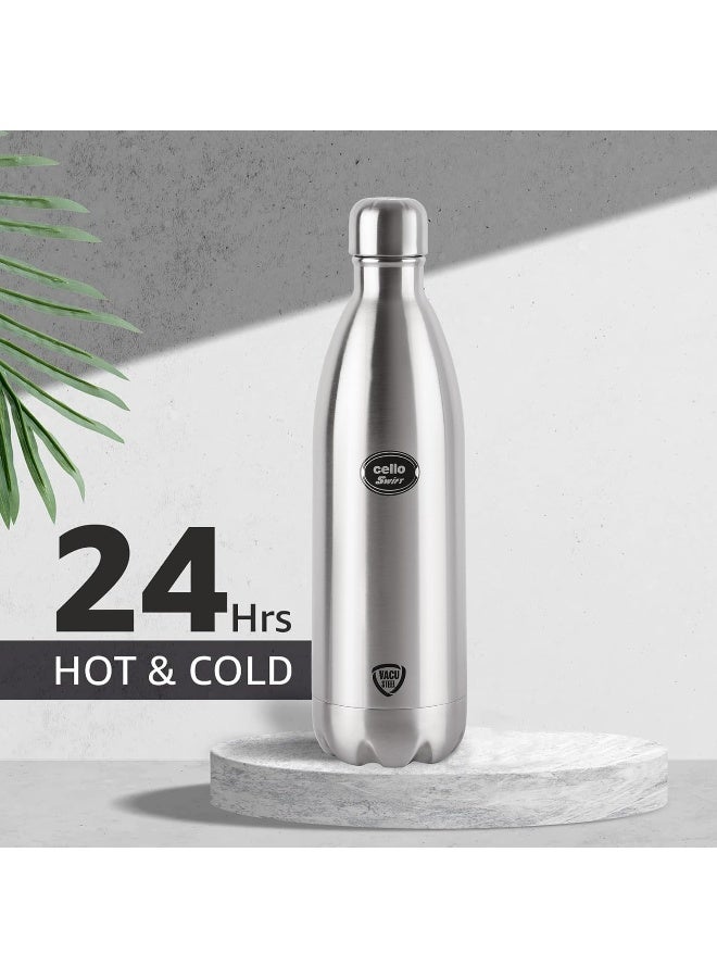 Cello Swift Stainless Steel Vacuum Insulated Flask 1000ml - Image 3