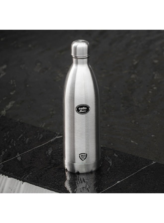 Cello Swift Stainless Steel Vacuum Insulated Flask 1000ml - Image 2