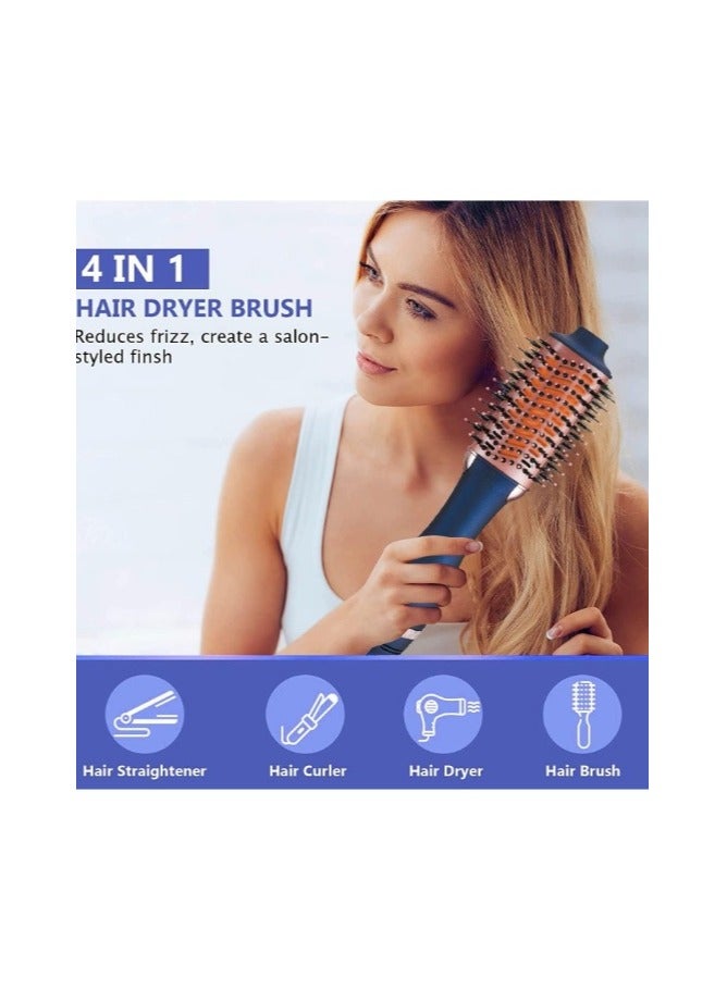 Aburiya AB-001 1300W Hot Air Styler Brush 4 in 1 Hair Dryer and Styler Volumizer - Image 3