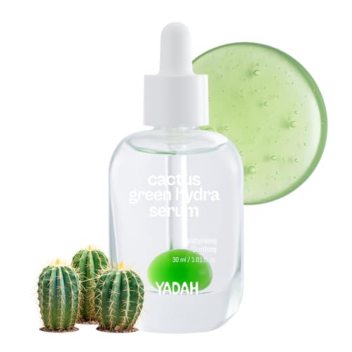 YADAH Cactus Green Hydra Serum (1.01fl oz) - Hydration, Oil-Moisture Balance, Strengthen Skin Barrier. Niacinamide, Adenosine. - Image 1