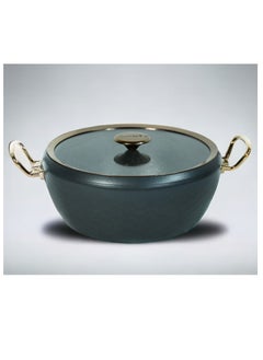 OMS 9pcs Granite Cookware set Mermaid Shape -Anthracite Color  - Image 3