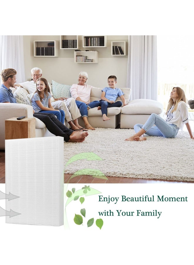 FFsign Replacement True Hepa Filter For Coway Ap1512Hh Ap-1512Hh-Fp Air Purifiers 3304899 Air Filter With 6 Pack Carbon Pre-Filters  - Image 3