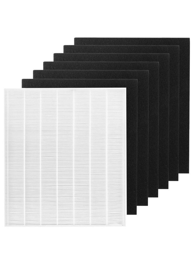 FFsign Replacement True Hepa Filter For Coway Ap1512Hh Ap-1512Hh-Fp Air Purifiers 3304899 Air Filter With 6 Pack Carbon Pre-Filters  - Image 1