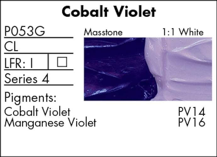 Grumbacher Pre-Tested Oil Paint, 37ml/1.25 Ounce, Cobalt Violet Hue (P053G) - Image 3