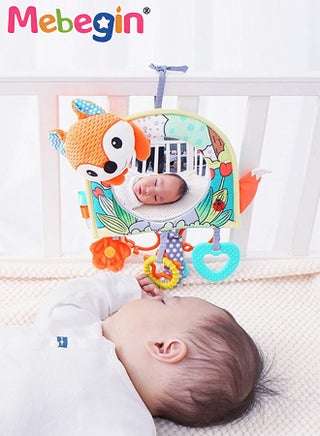Infant Car Seat Toy with Mirror and Teether, Hanging Stroller Toys, Fun Travel Toy for Rear Car Seat, Crib and Stroller, Creative Sensory Toy, Awsome Developmental Toy for Babies, 29*30cm - pzsku/ZB3994F03B69EA16AA0CDZ/45/_/1737019164/a6dfe2ec-beb7-472c-a427-056bfebf82ec