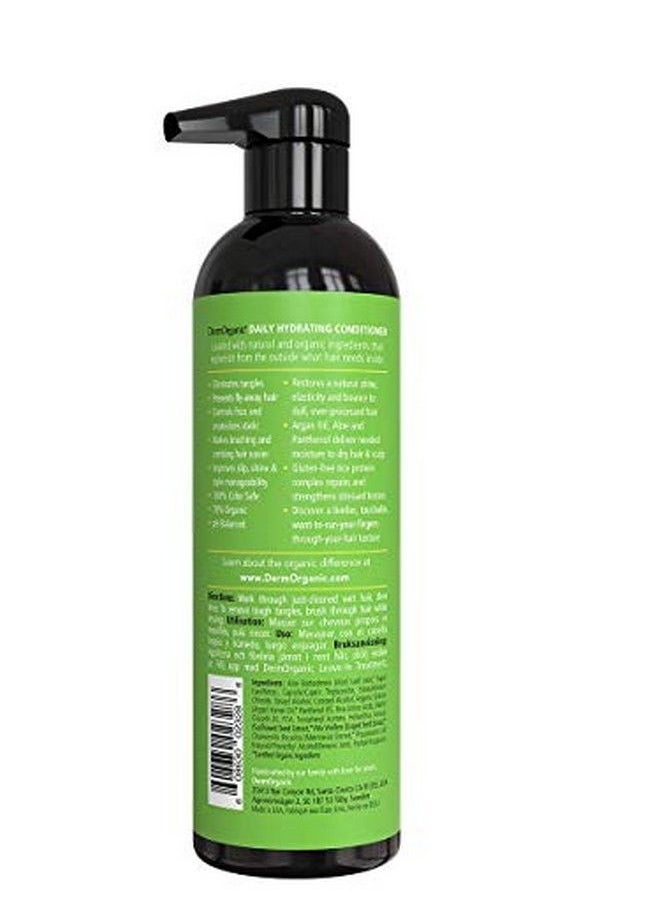 DermOrganic - Daily Hydrating Conditioner With Argan Oil 16.9 Fl.Oz. (Packaging May Vary) - Image 1