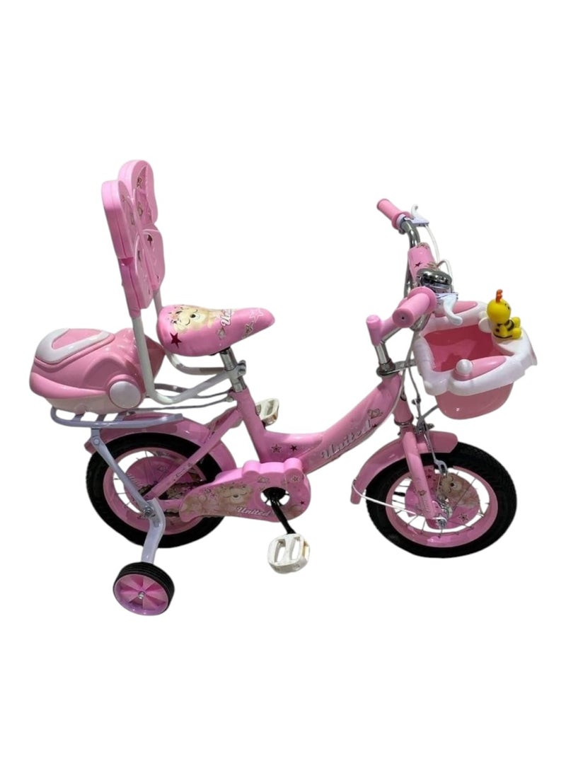 Bicycle with Air tyre Bell Chain Cover Supported Wheels For Kids Available 3 to 12 Years  - Image 2
