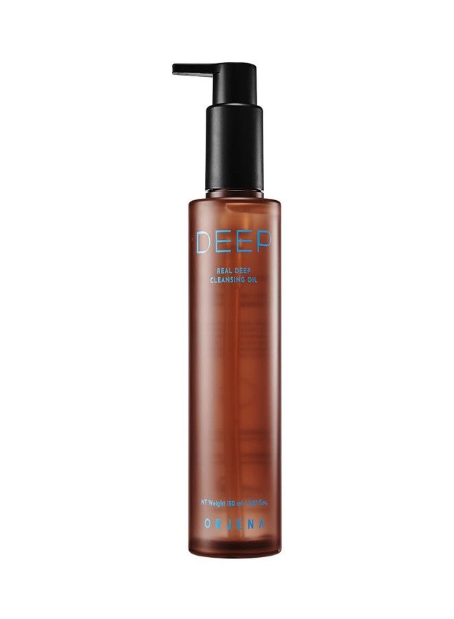 OJRN ORJENA Real Deep Cleansing Oil, Makeup Remover, 5.07 fl oz - Image 1