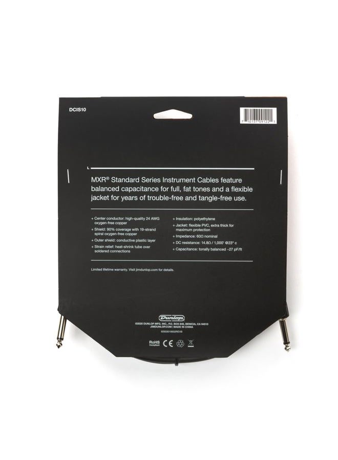 MXR DCIS10 High Performance Standard Instrument Cable (10 Feet), 2 Pack - Image 3
