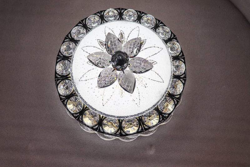 swanart Crystal Peacock Chandelier: Elegant Ceiling Light Fixture for Living & Dining Rooms - Sparkling Crystal Accents, Modern Design, Easy Install, Bright Illumination, Luxurious Home Decor - Image 3