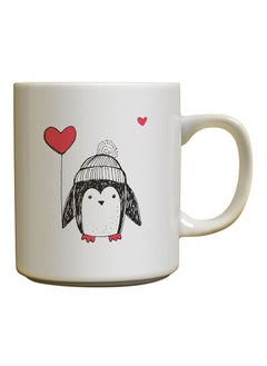 Small Penguin Design Ceramic Mug Multicolour 12ounce