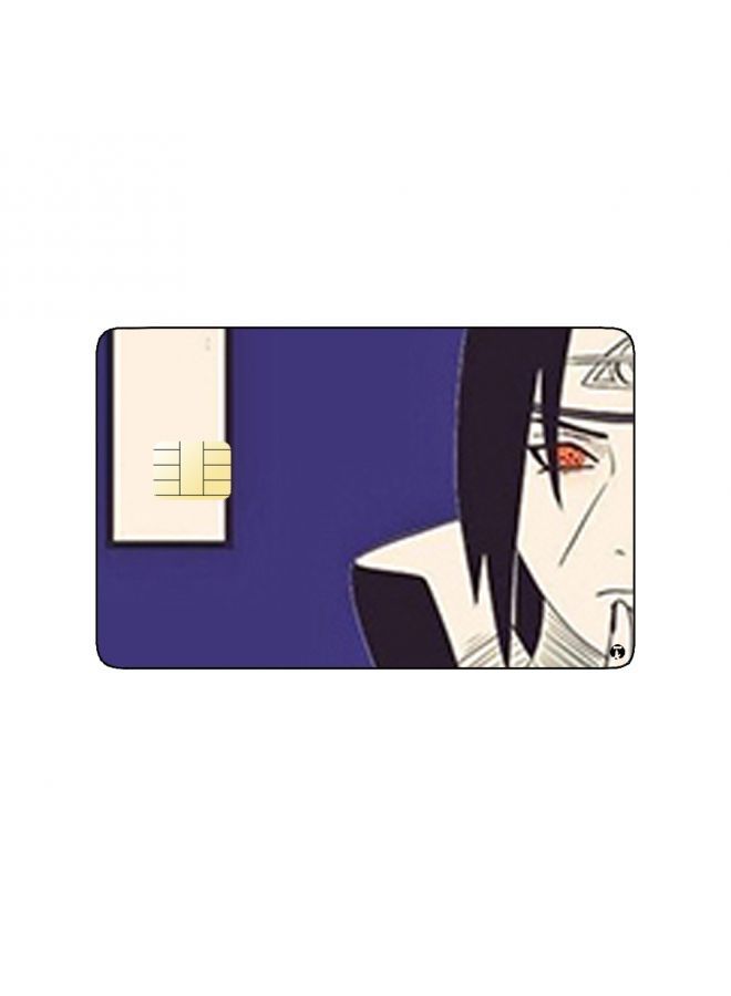 RKN ملصق بطاقة بنكية مطبوع عليه صورة إيتاشي أوتشيها وشيسوي من أنمي ناروتو - Image 1