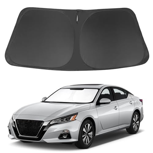 LHFLIVE Windshield Sun Shade Fit for Nissan Altima 2019 2020 2021 2022 2023 2024 2025 Accessories Front Window Sunshade Protect Car from Sun Rays - Image 1