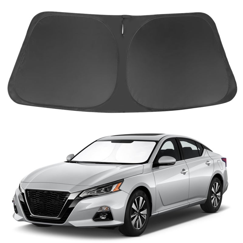 LHFLIVE Windshield Sun Shade Fit for Nissan Altima 2019 2020 2021 2022 2023 2024 2025 Accessories Front Window Sunshade Protect Car from Sun Rays - Image 3