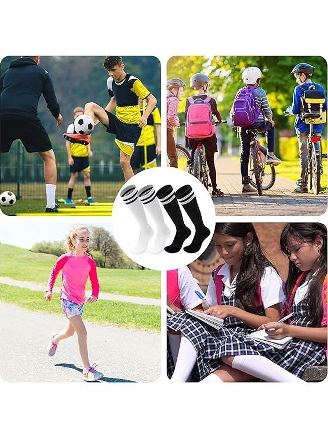 عبوة من قطعتين من جوارب كرة القدم للكبار، جوارب تدريب رياضية قابلة للتنفس، مناسبة لكل من الرجال والنساء. - Image 2