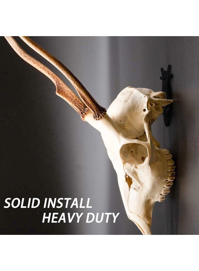 VMSIXVM European Mount Skull Hanger, Skull Mount Hanger Deer Skull Mount for Hanging Deer Head, Pronghorn and Other Smaller Skulls, European Deer Mount Hanger Wall Mounts with Easy Installation Kits - Image 5