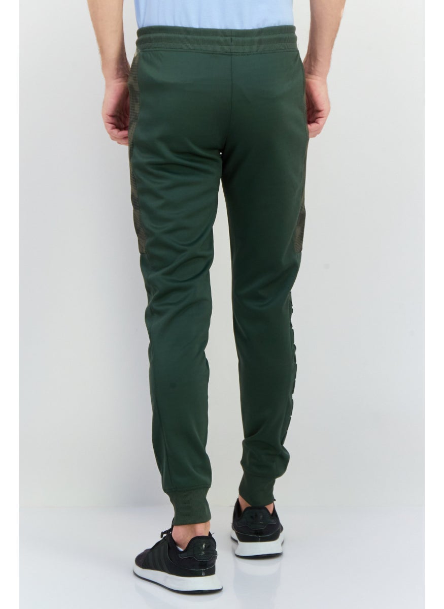 CROSSHATCH Men Sportswear Fit Training Track Pants, Olive  - Image 3
