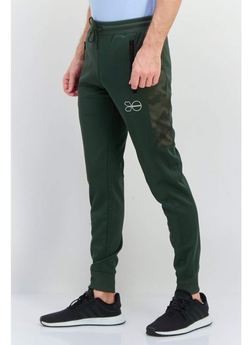 CROSSHATCH Men Sportswear Fit Training Track Pants, Olive  - Image 2
