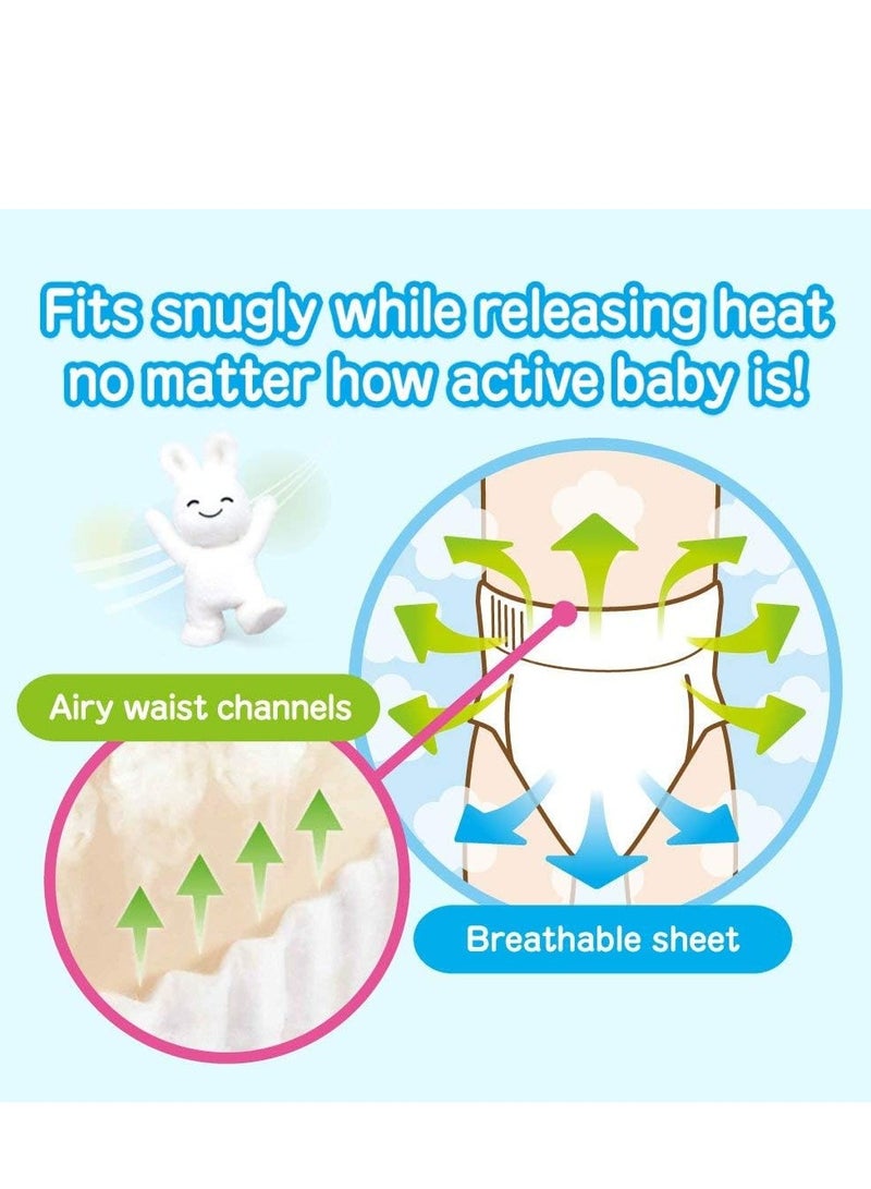 Merries Diapers Baby Diapers S 54 pcs 4-8 KG,Pack of 4 - Image 2