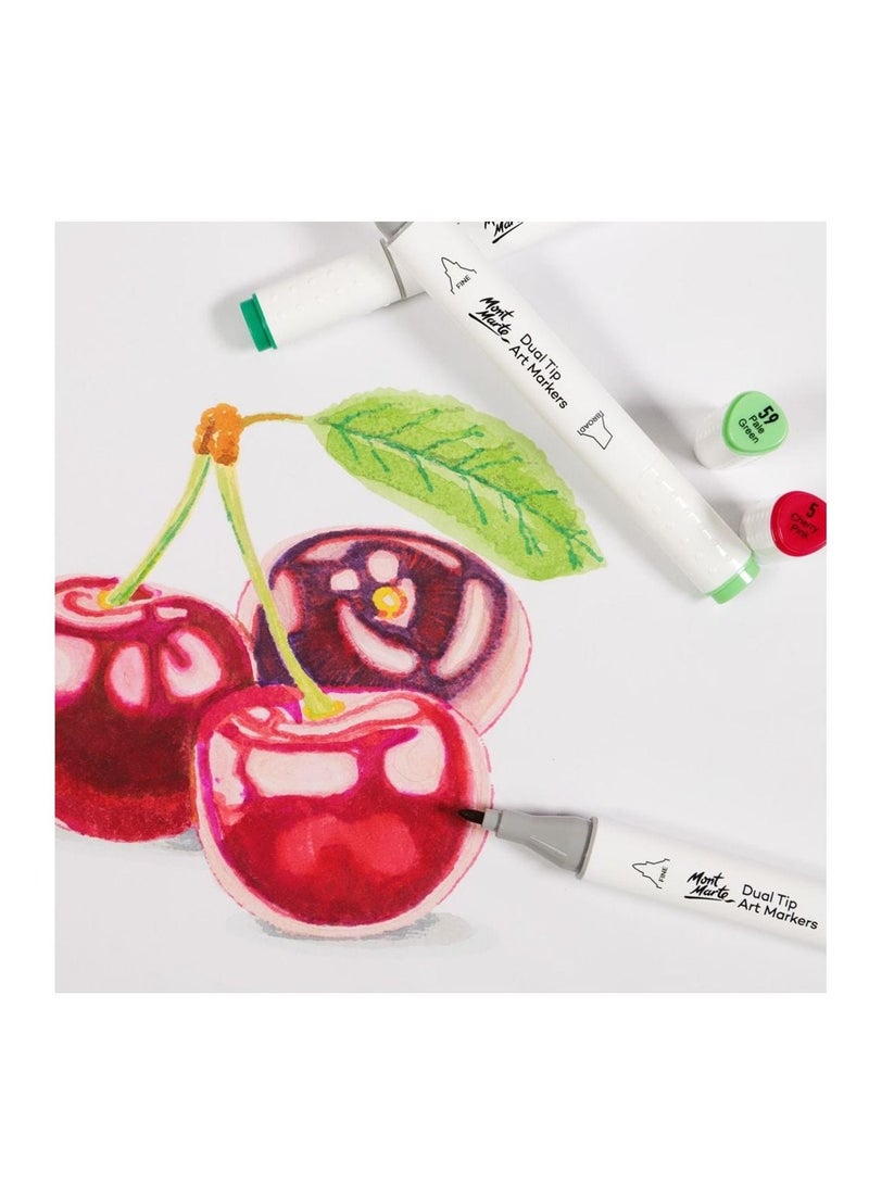 Mont Marte Dual Tip  Premium Art Marker Deep Violet - Image 3