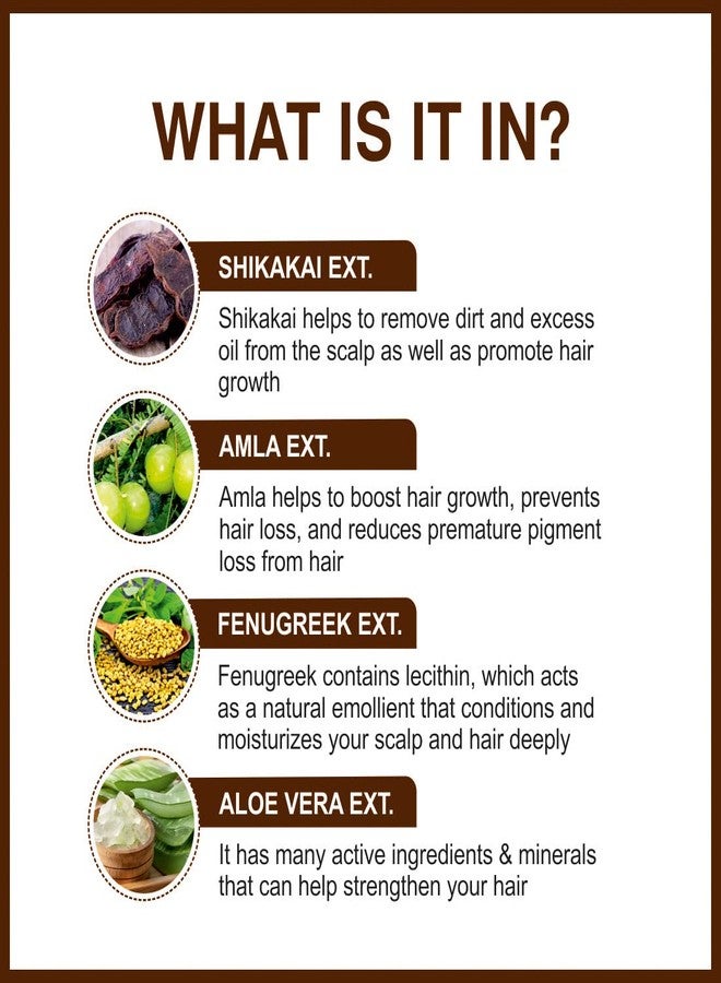 She Essentials Shikakai Hair Shampoo, Oil for Stronger Hair | No Parabens & Sulphates | Cruelty Free & Vegan 200 ml Pack of 1 - Image 4