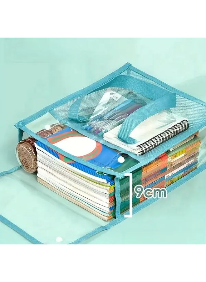 مجلد واقف من PVC الوردي القابل للتوسيع مع حقيبة إدراج محمولة لتنظيم المستندات - Image 2
