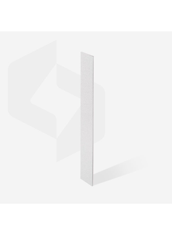 STALEKS PRO Disposable white files for straight nail file on a soft foam layer - EXPERT 20 | 240 grit (30 pcs) - Image 2