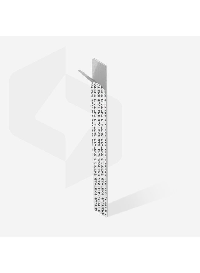 STALEKS PRO Disposable white files for straight nail file on a soft foam layer - EXPERT 20 | 240 grit (30 pcs) - Image 3