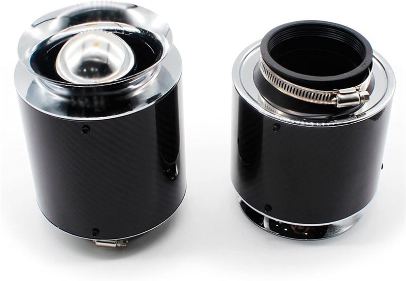 Vuzmode Universal 3Inch Carbon Fiber Air Filter Kit - Image 4