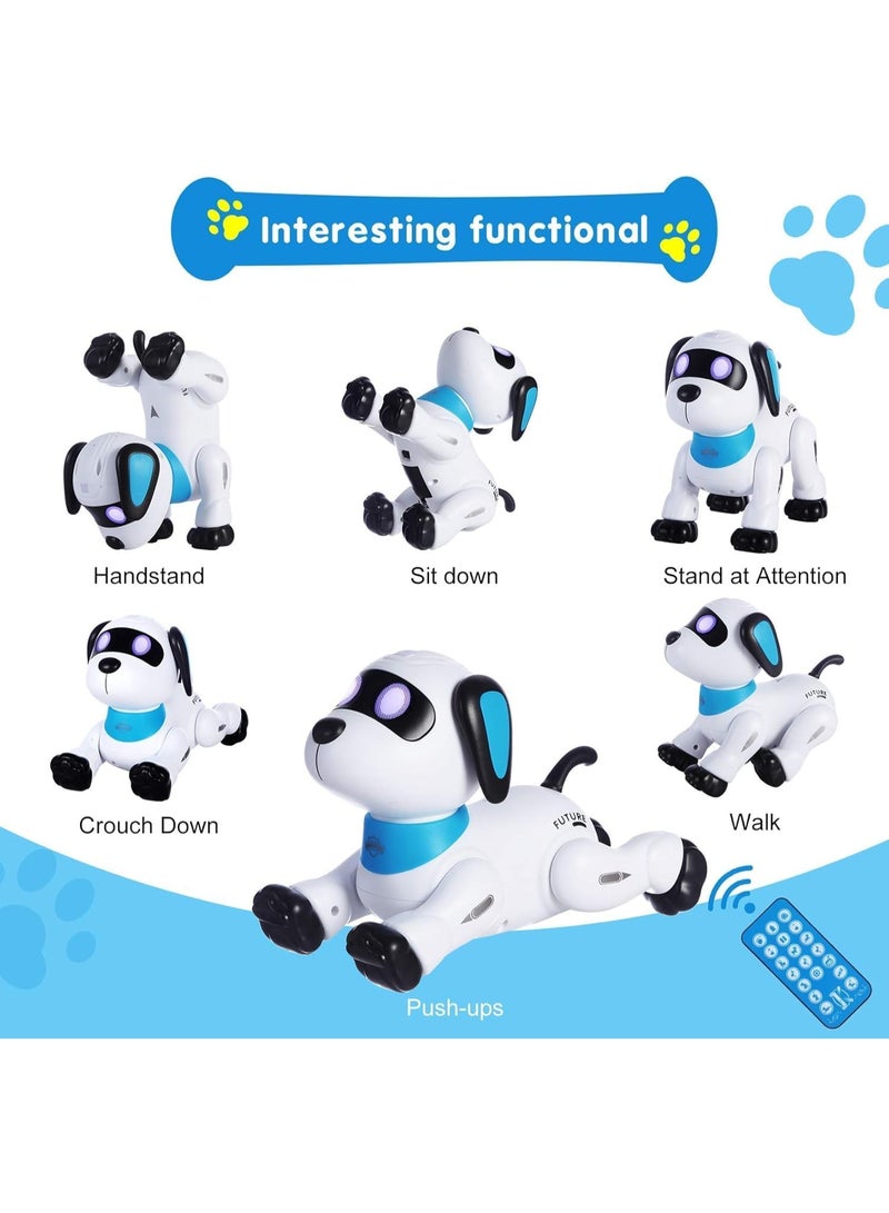 ST ZONE Stunt Dog Remote Control Robot Dog Toy for Kids – Interactive Smart RC Puppy with LED Eyes, Sound Effects & Dancing Moves – Gift for Ages 6+ - Image 4