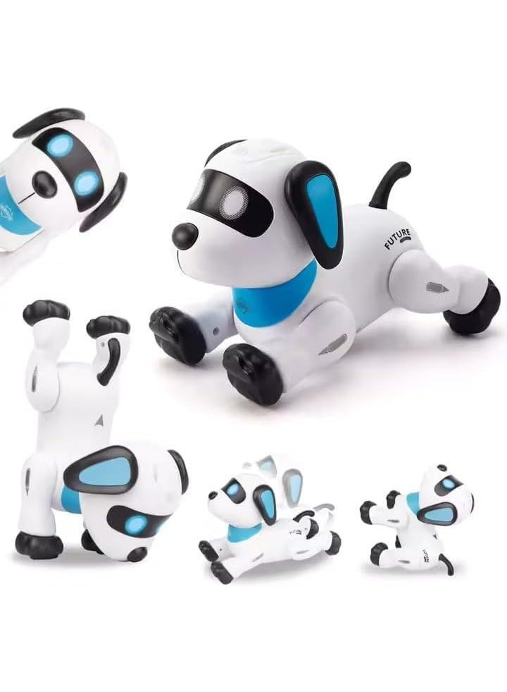 ST ZONE Stunt Dog Remote Control Robot Dog Toy for Kids – Interactive Smart RC Puppy with LED Eyes, Sound Effects & Dancing Moves – Gift for Ages 6+ - Image 2