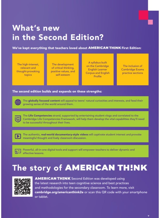 كتاب المعلم - American Think Level 1 (الإصدار الثاني) - Image 2