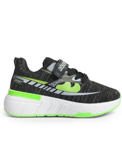 Desert Kid's Sportive Knit Sneakers – Stylish Printed Design  - Image 1