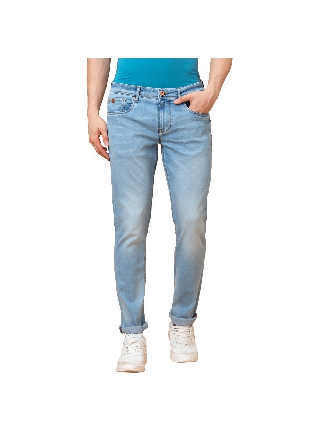 Being Human Mens Light Tone Slim Fit Denims - Image 1