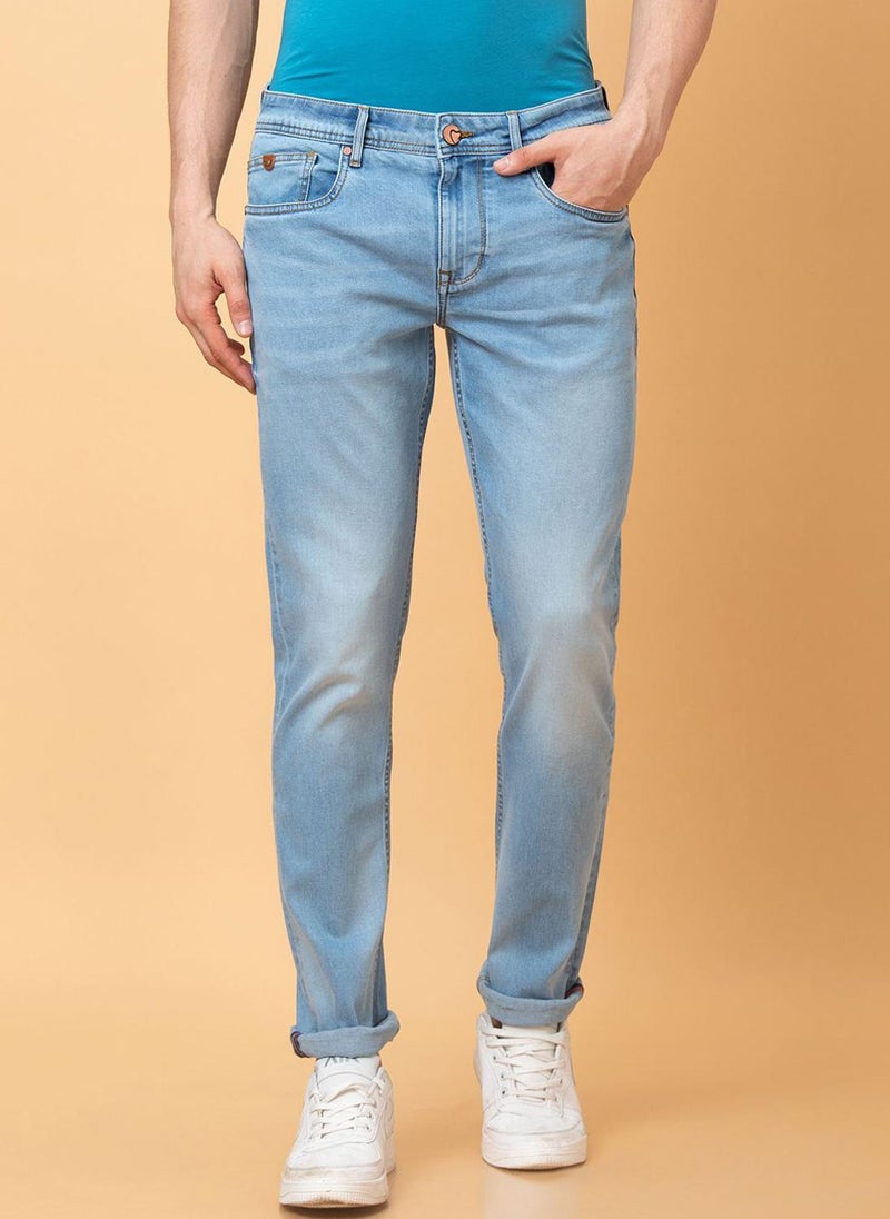Being Human Men Slim Fit Heavy Fade Jeans - Image 1