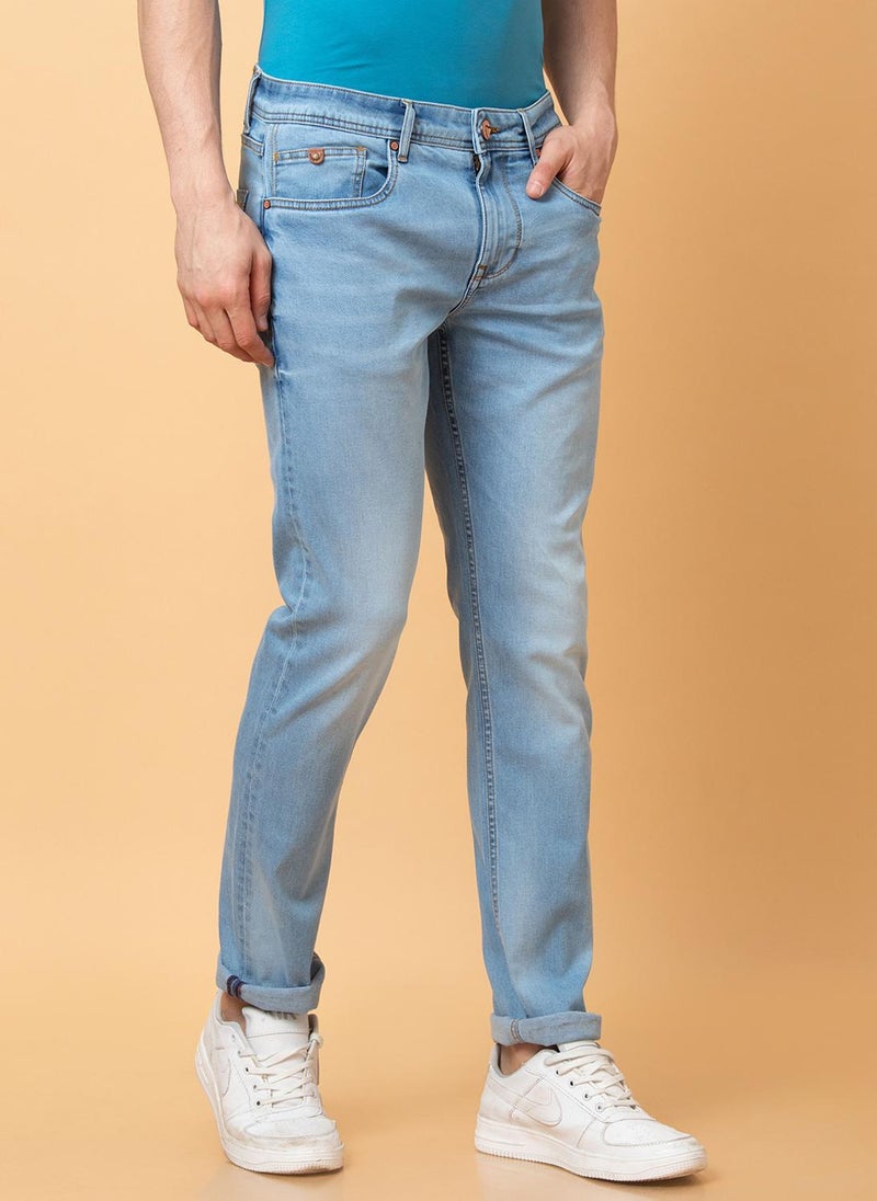 Being Human Men Slim Fit Heavy Fade Jeans - Image 5