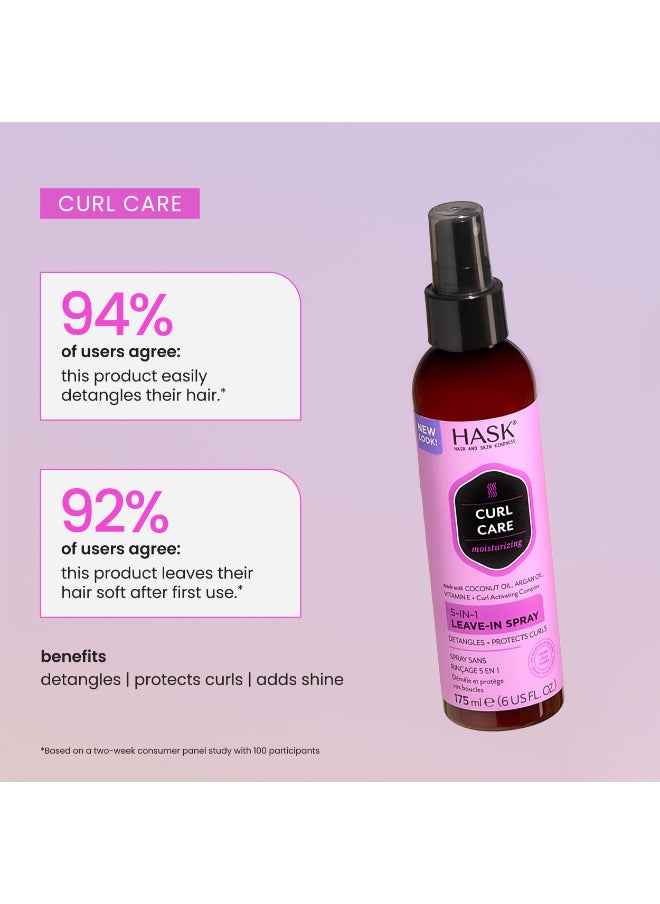 HASK Curl Care 5-in-1 Leave-In Spray 175 ml  - Image 5