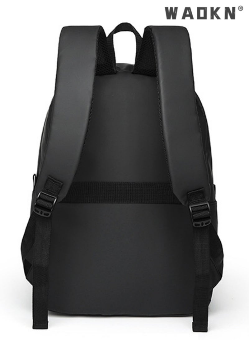 WAOKN Laptop Backpack for Men or Women, Water Resistant Travel Backpacks,Fashion Slim Durable College School Backpacks Fits 15.6 Inch Laptop Business Travel Anti Theft Bookbag,Waterproof,Large Capacity - Image 2