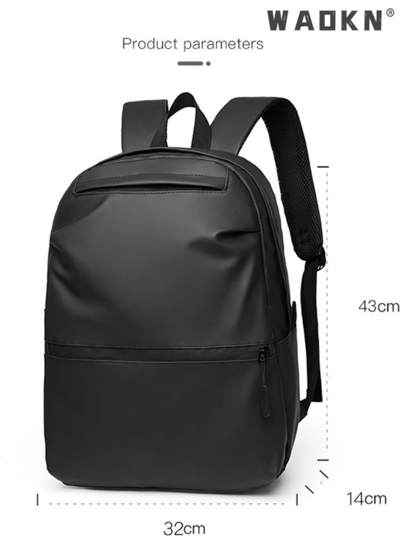 WAOKN Laptop Backpack for Men or Women, Water Resistant Travel Backpacks,Fashion Slim Durable College School Backpacks Fits 15.6 Inch Laptop Business Travel Anti Theft Bookbag,Waterproof,Large Capacity - Image 5