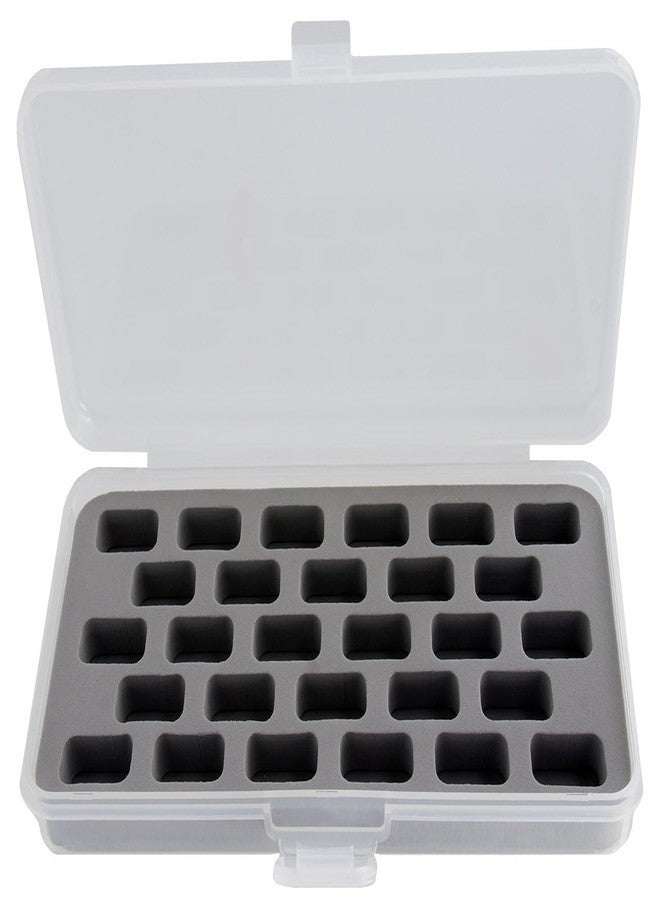 Ultima Bobbin Cases, Two Pack - Two Plastic See Through Bobbin Storage Boxes - Each Bobbin Holder Holds 28 Class-15 (SA156) Bobbins - Image 4